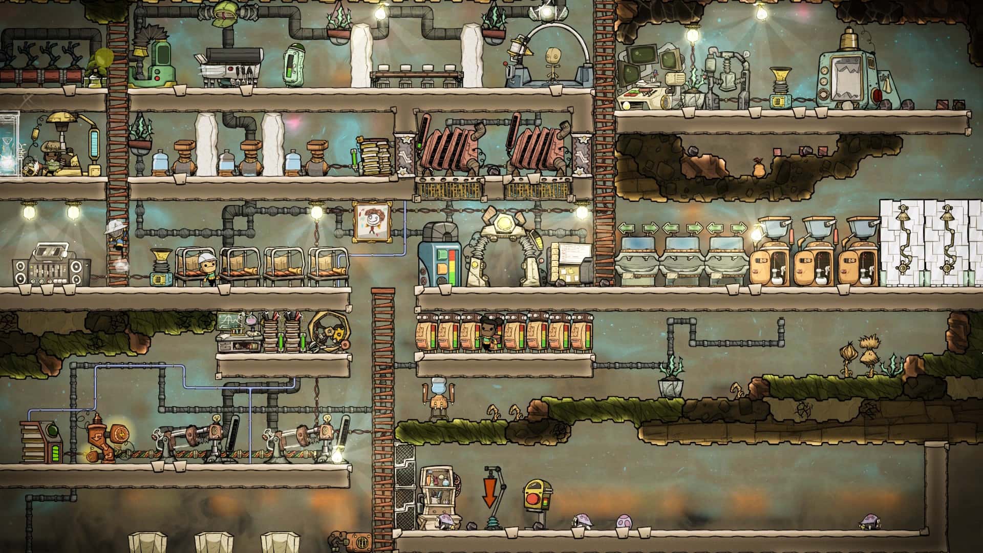 缺氧 Oxygen Not Included 中文版全息投影